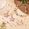 2Bags 200Pcs Transparent Glass Beads GLAA-TA0003-44E-5