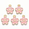 Alloy Enamel Charms X-ENAM-S121-121B-2