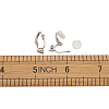 Brass Clip on Earring Findings DIY-TA0002-19P-6