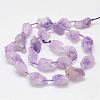 Natural Amethyst Bead Strands G-G937-M-03-2