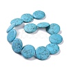 Synthetic Turquoise Beads Strands G-P469-06-3