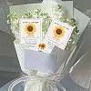 Rectang Paper Greeting Card DIY-YW0016-03-6