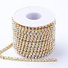 Brass Rhinestone Strass Chains CHC-T001-SS12-01C-1