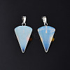 Cone/Spike/Pendulum Opal Stone Pendants X-G-R278-85-1