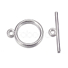 Tibetan Style Toggle Clasps X-TIBE-A12208-S-NR-3