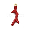 304 Stainless Steel Enamel Pendants X-STAS-I355-11G-05-1