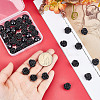 30Pcs Cinnabar Beads CARL-HY0001-03-3