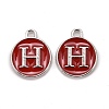 Platinum Plated Alloy Enamel Charms LS-ENAM-S118-03H-P-1