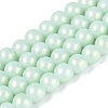 Baking Paint Glass Pearl Beads Strands DGLA-ZX001-05B-05-1