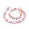 Natural Cherry Blossom Agate Beads Strands G-I249-B01-03-2
