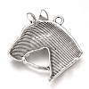 Tibetan Style Alloy Pendants TIBEP-T002-108AS-NR-2