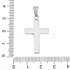 304 Stainless Steel Enamel Pendants STAS-B137-15GP-3