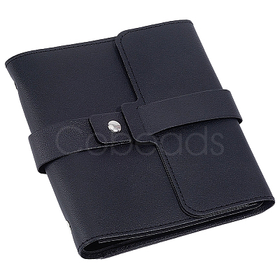 1Pc PU Leather Earring Organizer Book ABAG-CL0001-71-1