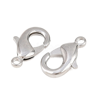 SHEGRACE Brass Lobster Claw Clasps XGRPCP300-268P-1