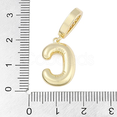 Brass Micro Pave Clear Cubic Zirconia Pendants KK-M289-01C-G-1