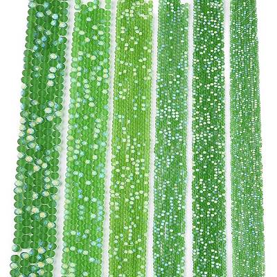 Transparent Glass Beads Strands LS-EGLA-A044-T8mm-MB11-1