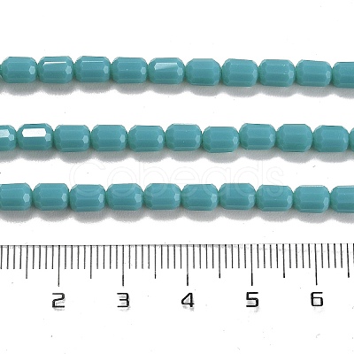 Opaque Glass Beads Strands GLAA-G112-04G-1