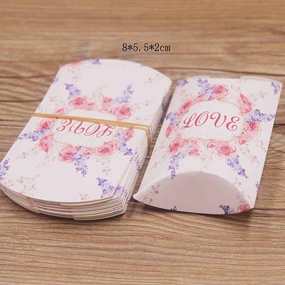 Paper Pillow Gift Boxes CON-J002-S-04B-1