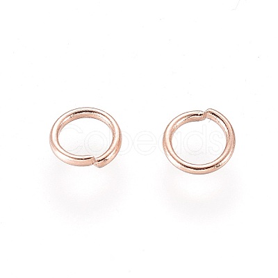 304 Stainless Steel Open Jump Rings X-STAS-O098-01RG-05-1