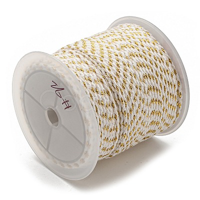 4-Ply Polycotton Cord with Metallic Thread OCOR-Z003-C25-1