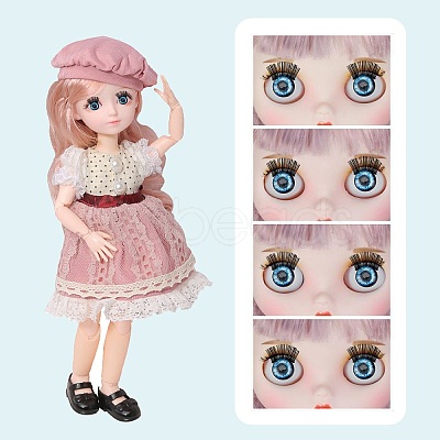 50 Pairs 4D ABS Doll Craft Cartoon Movable Eye DIY-NB0006-33-1
