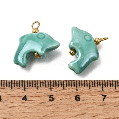 Handmade Porcelain Pendants PR-CBA0027-07G-1