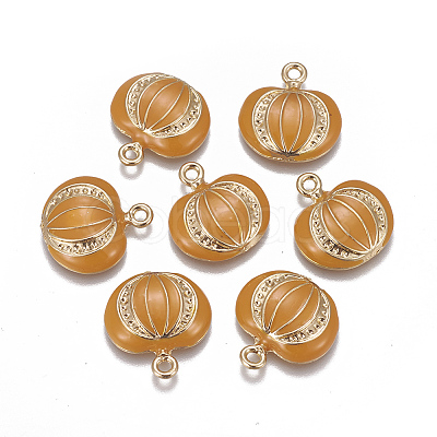 Alloy Enamel Pendants ENAM-WH0047-10G-1