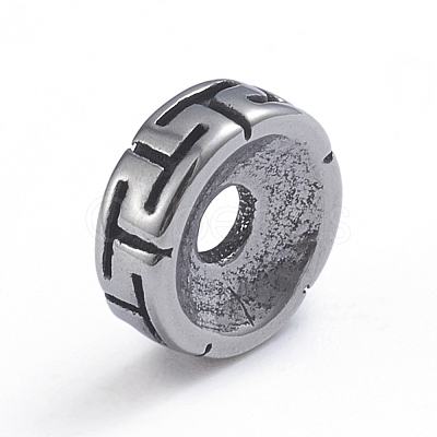 Retro 304 Stainless Steel Spacer Beads LS-STAS-L243-040AS-1
