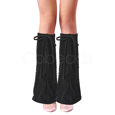 Acrylic Fibers Socks for Women AJEW-WH20060-48A-1