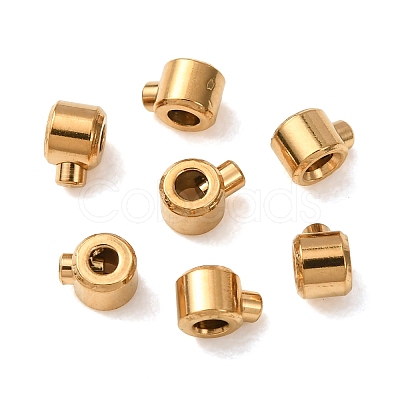 304 Stainless Steel Crimp Beads X-STAS-A151-04G-1