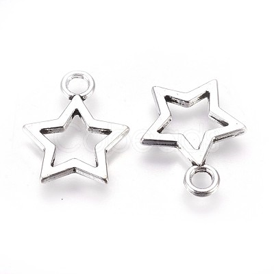 Tibetan Style Alloy Pendants TIBEP-A113347-AS-LF-1