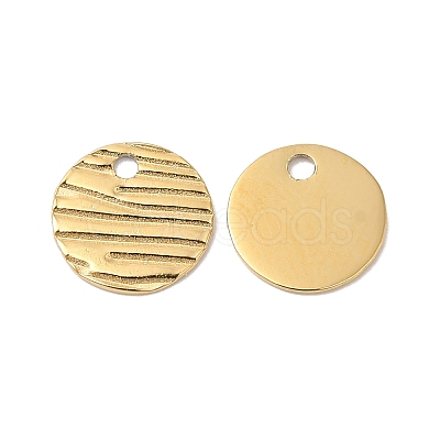 Ion Plating(IP) 304 Stainless Steel Charms STAS-Q215-27G-03-1