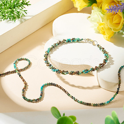 1 Strand Natural Turquoise Beads Strands G-TA0003-46-1