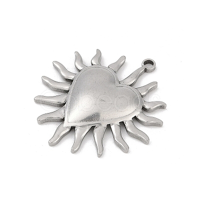 304 Stainless Steel Pendants STAS-D366-01J-P-1
