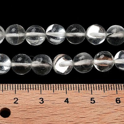 Transparent Glass Beads X-GLAA-B022-8mm-15-1