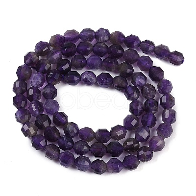 Natural Amethyst Beads Strands G-O201B-106C-1