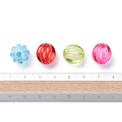Transparent Acrylic Beads TACR-S089-12mm-M-1