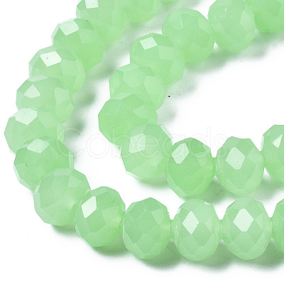 Glass Beads Strands EGLA-A034-J6mm-D08-1