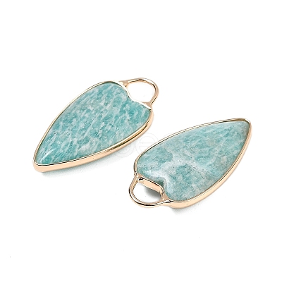 Natural Amazonite Pendants G-G193-02G-08-1