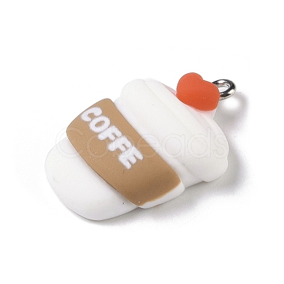 Opaque Resin Pendants LS-RESI-S403-03H-1