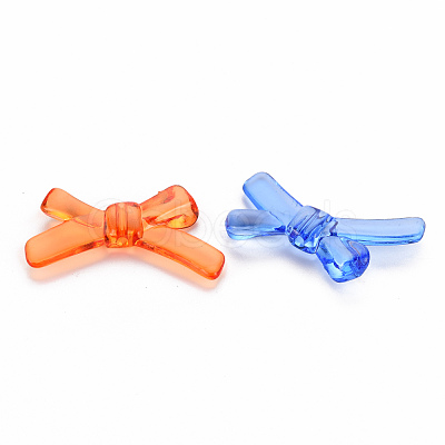 Transparent Acrylic Beads TACR-S154-55B-1