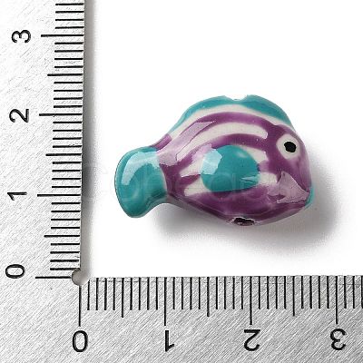 Handmade Porcelain Beads X-PORC-Z006-02C-1