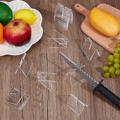 Acrylic Kitchen Knife Holders AJEW-WH0752-028-1