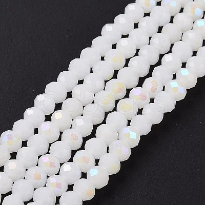 Electroplate Glass Beads Strands EGLA-A044-J2mm-L05-1