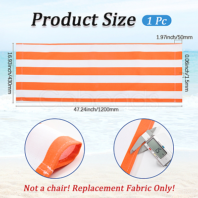 1Pc Chair Canvas Cloth AJEW-GF0012-03A-15-1