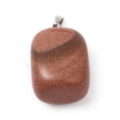Synthetic Goldstone Pendants G-k302-B10-1