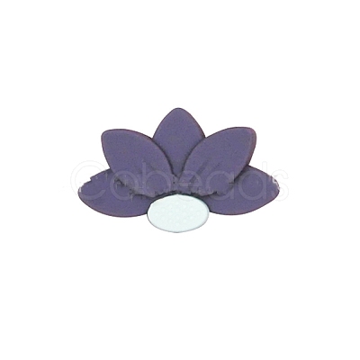 Lotus Food Grade Eco-Friendly Silicone Beads SIL-WH0013-50J-1