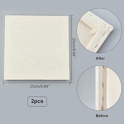 DIY Punch Needle Frame Covered with Cloth DIY-NB0005-06A-1