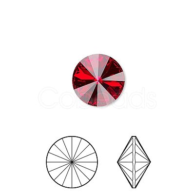 Austrian Crystal Rhinestone Cabochons 1122-12mm-F227-1