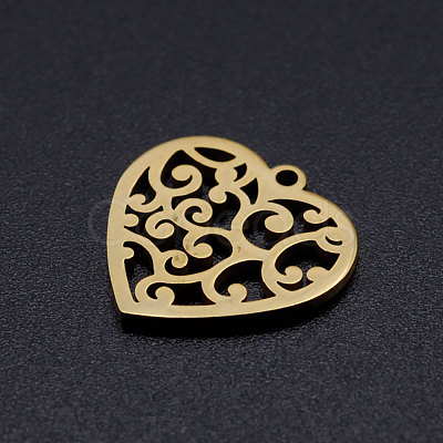 201 Stainless Steel Pendants STAS-T046-JN254-2-1